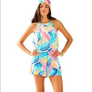 Lilly Pulitzer Goombay Smashed Romper